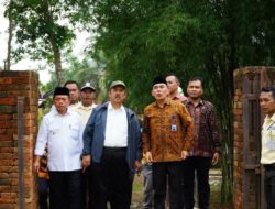 Gubernur Al Haris Dampingi Menteri Bappenas Tinjau Proyek Museum KBCN Candi Muaro Jambi