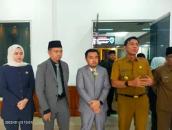 DPRD Gelar Paripurna Penetapan Bupati dan Wakil Bupati Terpilih Kabupaten Batang Hari